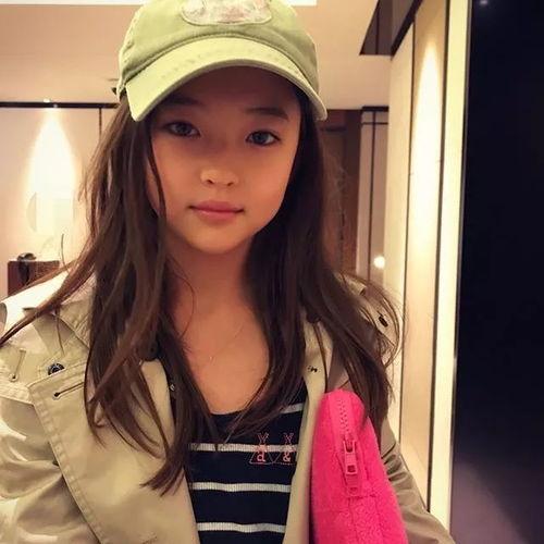 混血儿网红小孩